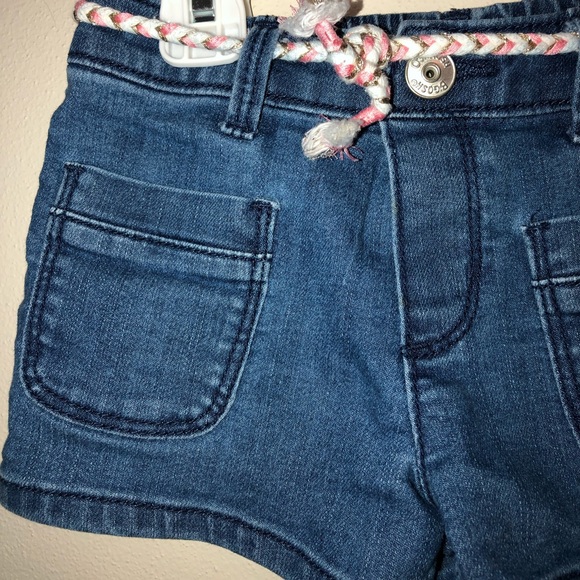EUC Toddler Girl Oshkosh Jean Shorts - Picture 2 of 4